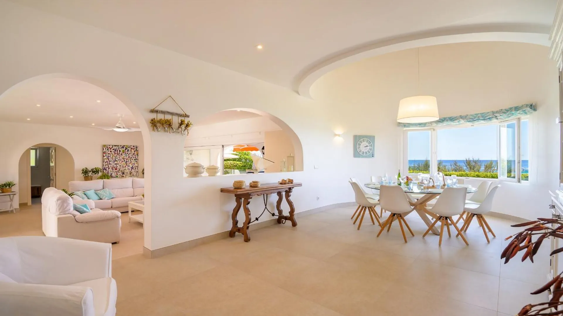 Villa Ponti A5 Vacaciones En Primera Linea De Mar En Menorca Санто Томас