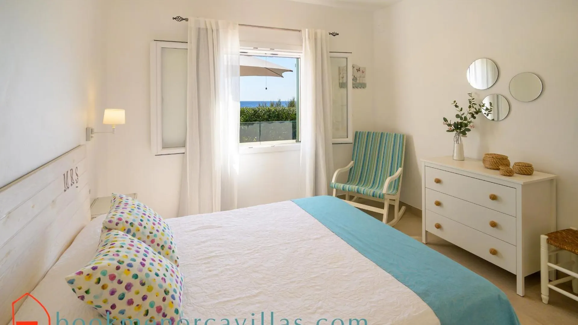 Villa Ponti A5 Vacaciones En Primera Linea De Mar En Menorca Санто Томас