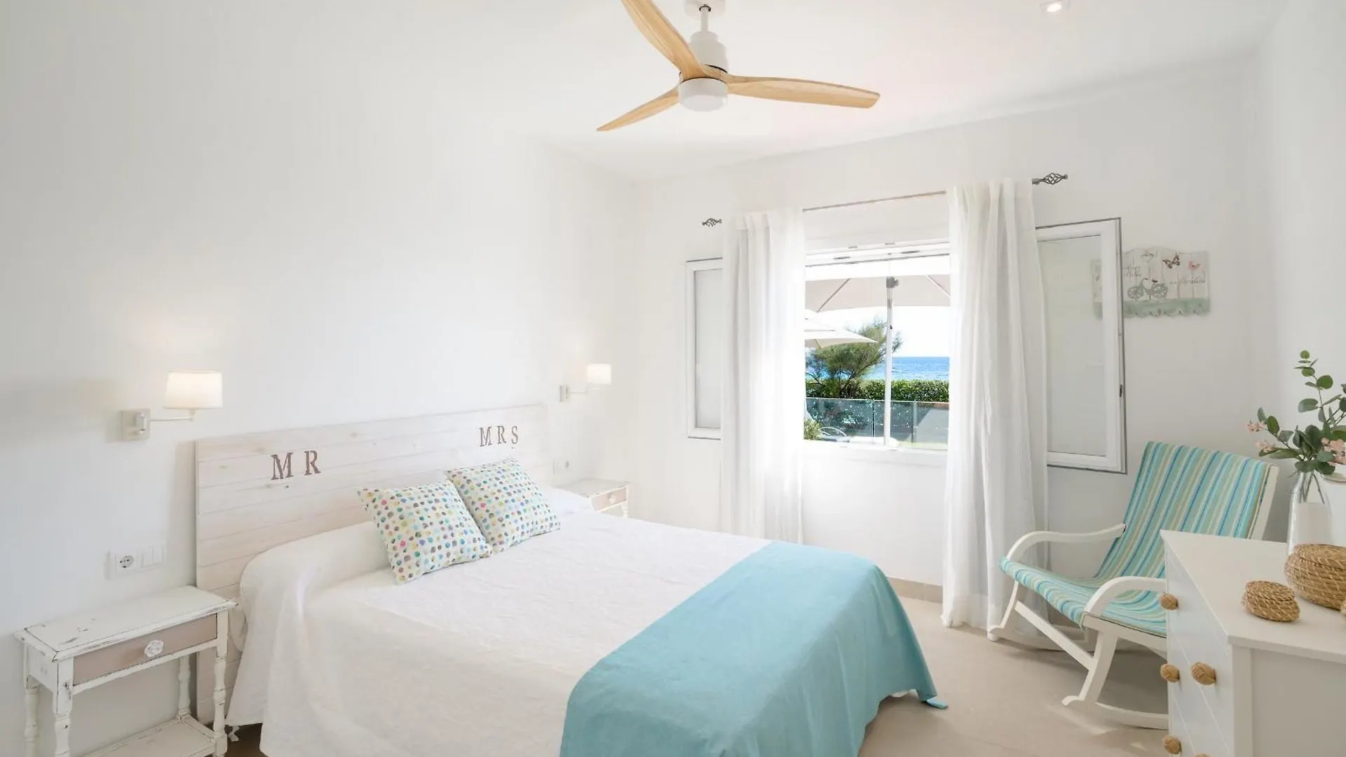Апартаменты Villa Ponti A5 Vacaciones En Primera Linea De Mar En Menorca Санто Томас Испания