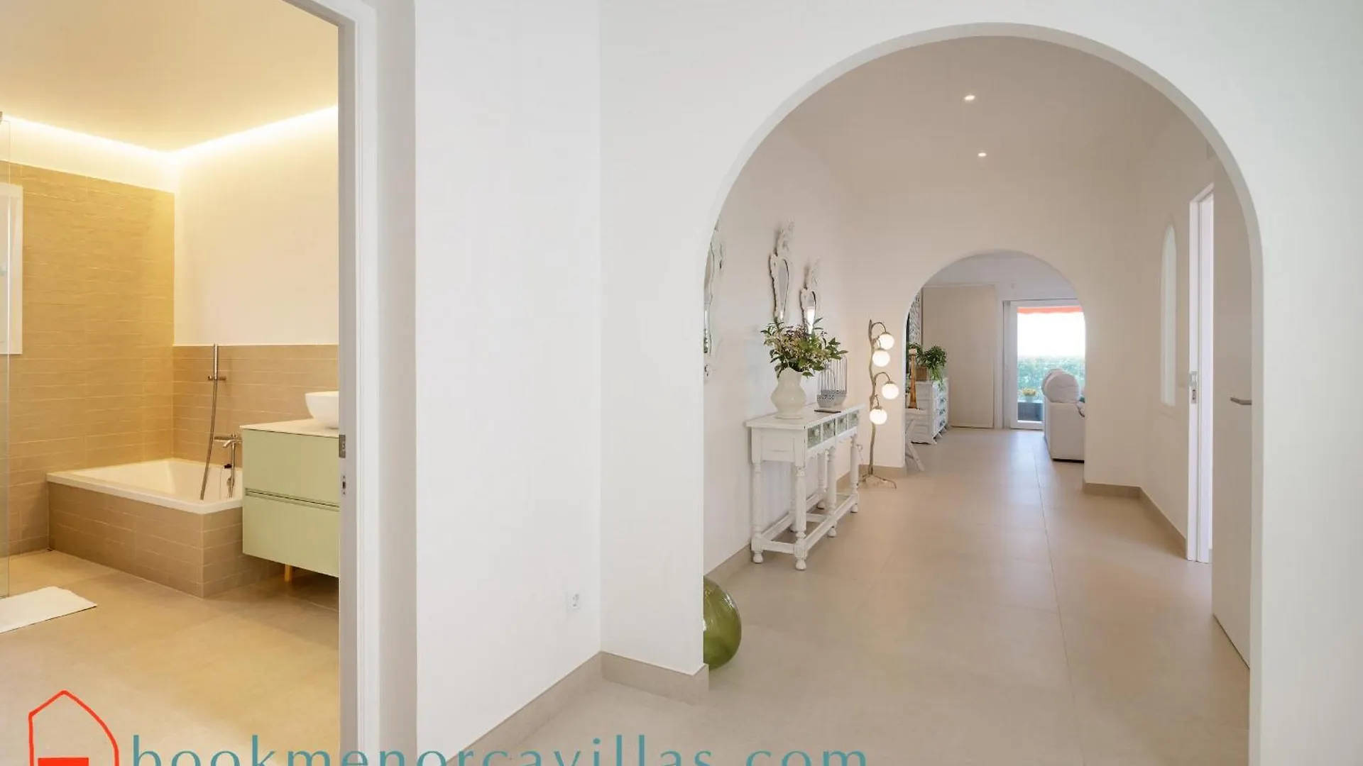 Villa Ponti A5 Vacaciones En Primera Linea De Mar En Menorca Санто Томас